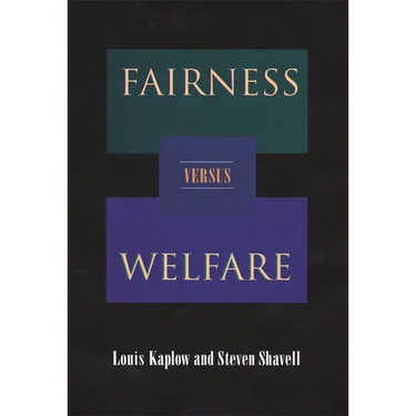 Fairness Versus Welfare
