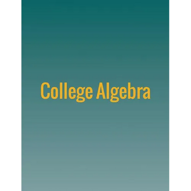 College Algebra