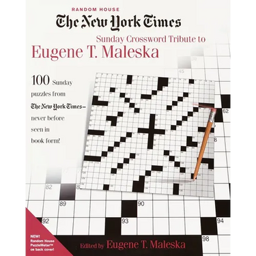 The New York Times Sunday Crossword Tribute to Eugene T. Maleska