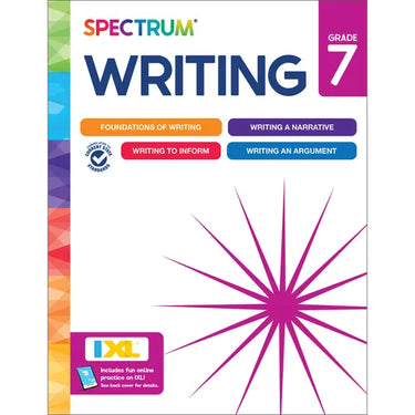 Spectrum Writing Workbook, Grade 7