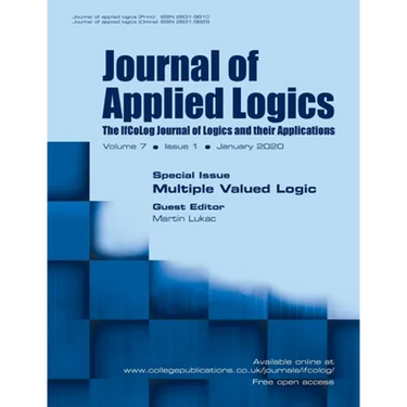 Journal of Applied Logics - The IfCoLog Journal of Logics and their Applications: Volume 7, Issue 1, January 2020: Special Issue: Multiple Valued Logi