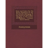 Rules and Orders for the Better Regulation of the Workhouse, Belonging to the Parish of Saint Mary, Islington, in the County of Middlesex..