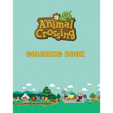 Animal Crossing Coloring Book: Animal Crossing Big Book, Gifts Book.