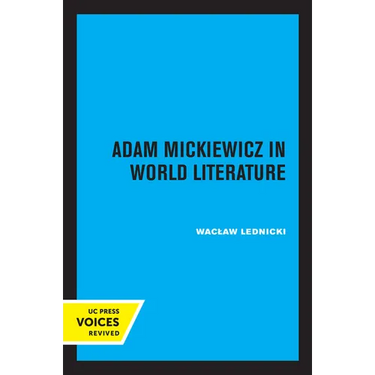Adam Mickiewicz in World Literature