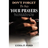Don't Forget to Say Your Prayers