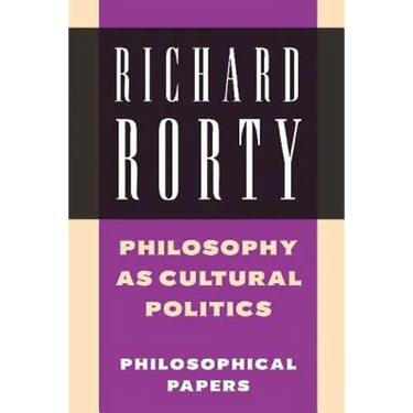 Philosophy as Cultural Politics