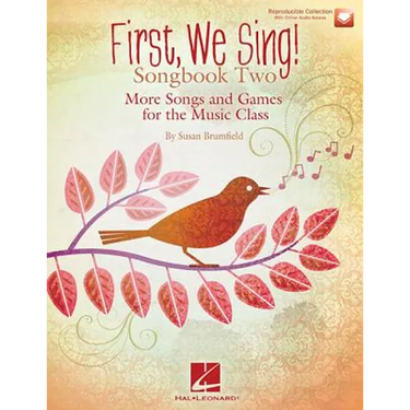 First We Sing! Songbook Two: More Songs and Games for the Music Class (Book/Online Audio)