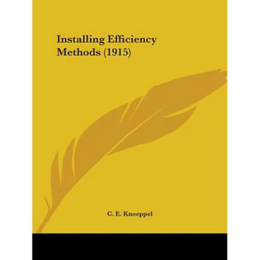 Installing Efficiency Methods (1915)