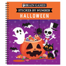 Brain Games - Sticker by Number: Halloween: Volume 1