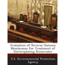 Evaluation of Reverse Osmosis Membranes for Treatment of Electroplating Rinsewater