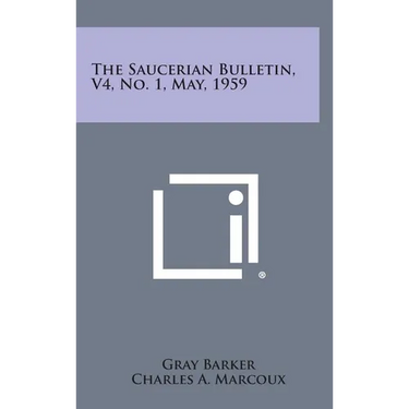 The Saucerian Bulletin, V4, No. 1, May, 1959