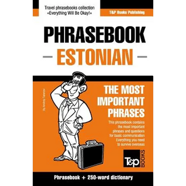 English-Estonian phrasebook & 250-word mini dictionary