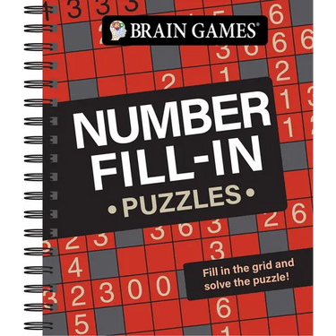 Brain Games - Number Fill-In Puzzles