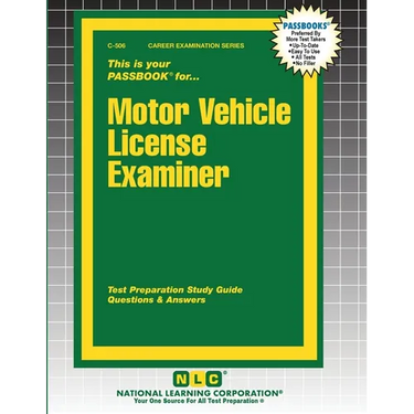 Motor Vehicle License Examiner