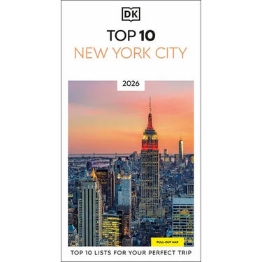 DK Top 10 New York City: Top 10 Lists for Your Perfect Trip, Plus an All-Weather Folded Map