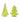 Frosted Cookie Pine Tree (Set of 2)