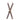 Wood Ski Ornament (Set of 2)