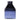 Blue Soda Lime Glass Bottle Vase 7"H