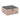 Mango Wood Box with Art Deco Lid 6.5"W