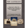 Gong Lum V. Rice U.S. Supreme Court Transcript of Record with Supporting Pleadings