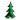 Green Pine Tree Ekkolight 23.5"H