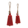 Rustic Metal Bell Ornament (Set of 4)