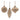 Woven Bamboo Ornament (Set of 6)