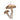 Double Mushroom Ornament (Set of 6)