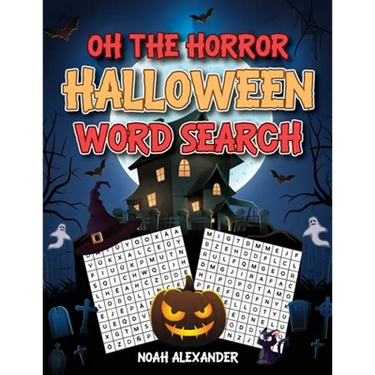 Oh The Horror Halloween Word Search