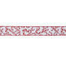 Candy Cane Print Wired Ribbon (Set of 2)