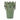 Stoneware Vase with Leaves Accent 7.5"H