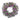 Mixed Daisy Floral and Thistle Wreath 22"D