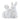 Ceramic Mini Garden Bunny Couple (Set of 4)