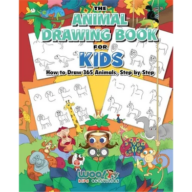 The Animal Drawing Book for Kids: How to Draw 365 Animals Step by Step (Art for Kids)