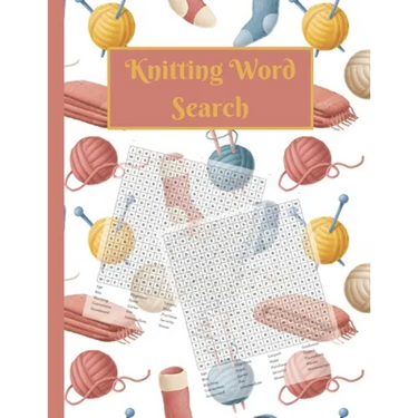 Knitting Word Search: Activity puzzle book for someone who loves to knit