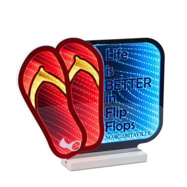 Margaritaville Flip Flop EkkoLight 12"H