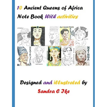 10 Ancient Queens of Africa Note Book with Activities