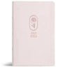 KJV Large Print Personal Size Reference Bible, Blush Pink Leathertouch, Indexed