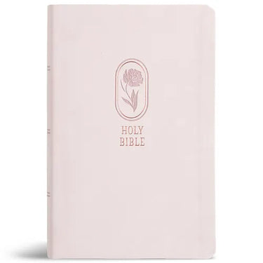 KJV Large Print Personal Size Reference Bible, Blush Pink Leathertouch, Indexed