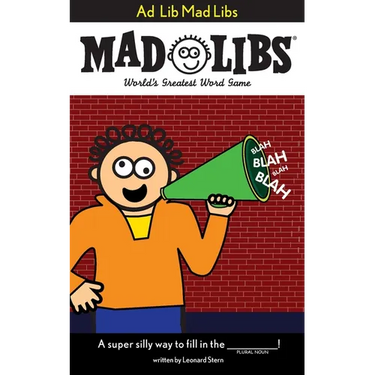 AD Lib Mad Libs: World's Greatest Word Game