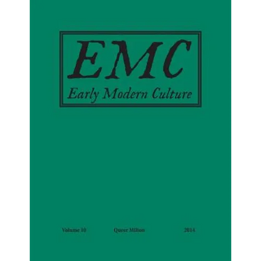 Early Modern Culture: Vol. 10