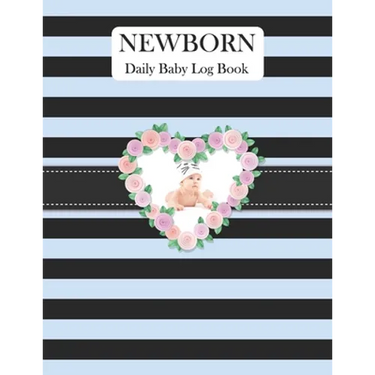 Newborn Daily Baby Log Book: Record Breastfeeding, Sleeping Time, Feed, Diapers, Poop Journal Activities & Supplies Baby Health