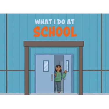 What I Do at School: English Edition