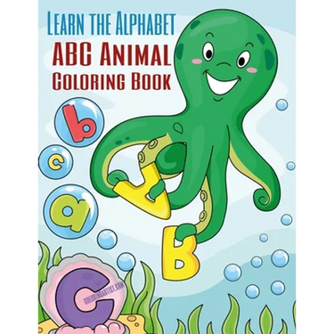 Learn the Alphabet - ABC Animal Coloring Book