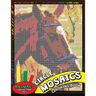 Circle Mosaics Coloring Book 4: Cute Animals Coloring Pages Color by Number Puzzle for Adults