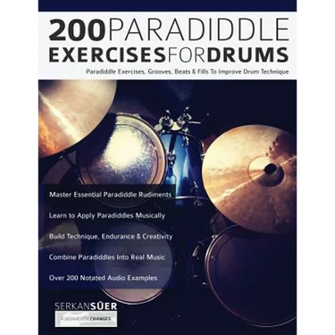 200 Paradiddle Exercises for Drums