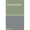Anthologie Des Conteurs Du Dix-Neuvieme Siecle