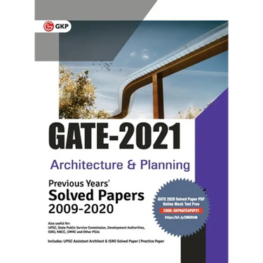 GATE 2021 - Architecture & Planning - Previous Years' Solved Papers 2009-2020