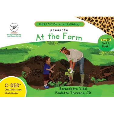 C-DER (Cheetah Decodable & Early Readers) Set 1, Book 1, At the Farm