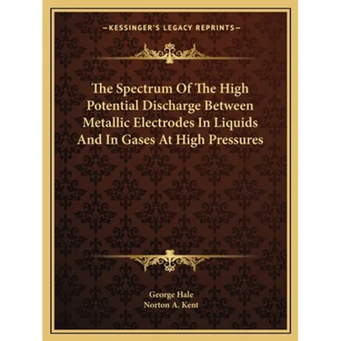 The Spectrum Of The High Potential Discharge Between Metallic Electrodes In Liquids And In Gases At High Pressures